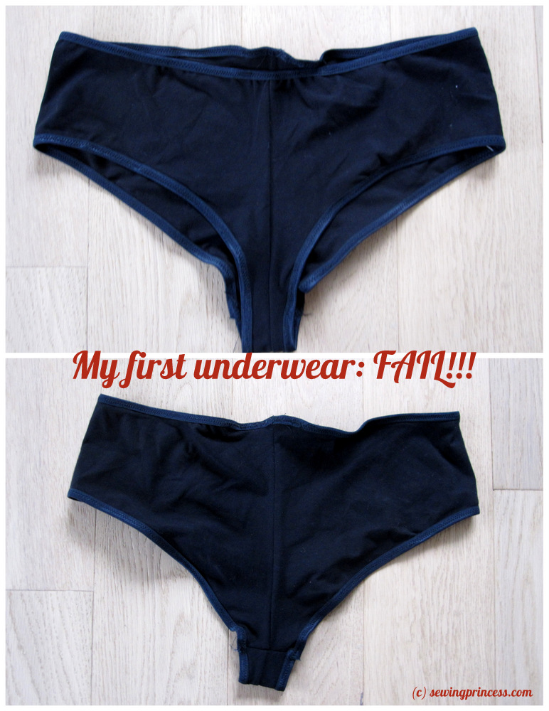 Underwear time! It's not so easy! – Sewing Princess